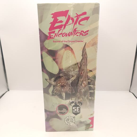 Epic Encounter Barrow of the Corpse Crawler Steamforged Games Table Game Figure - Picture 4 of 7